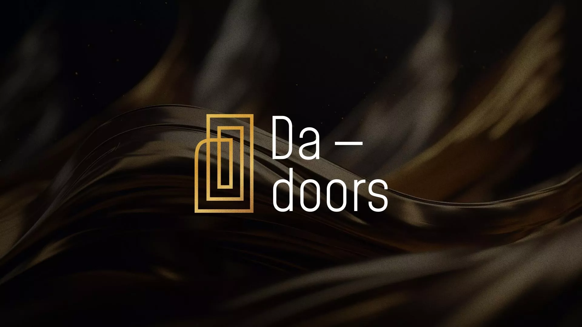 Разработка логотипа для компании «DA-DOORS» в Солнечногорске